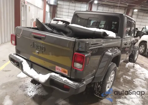 2022 Jeep Gladiator Sport S 4X4 from USA, damaged, VIN 1C6HJTAG1NL134526